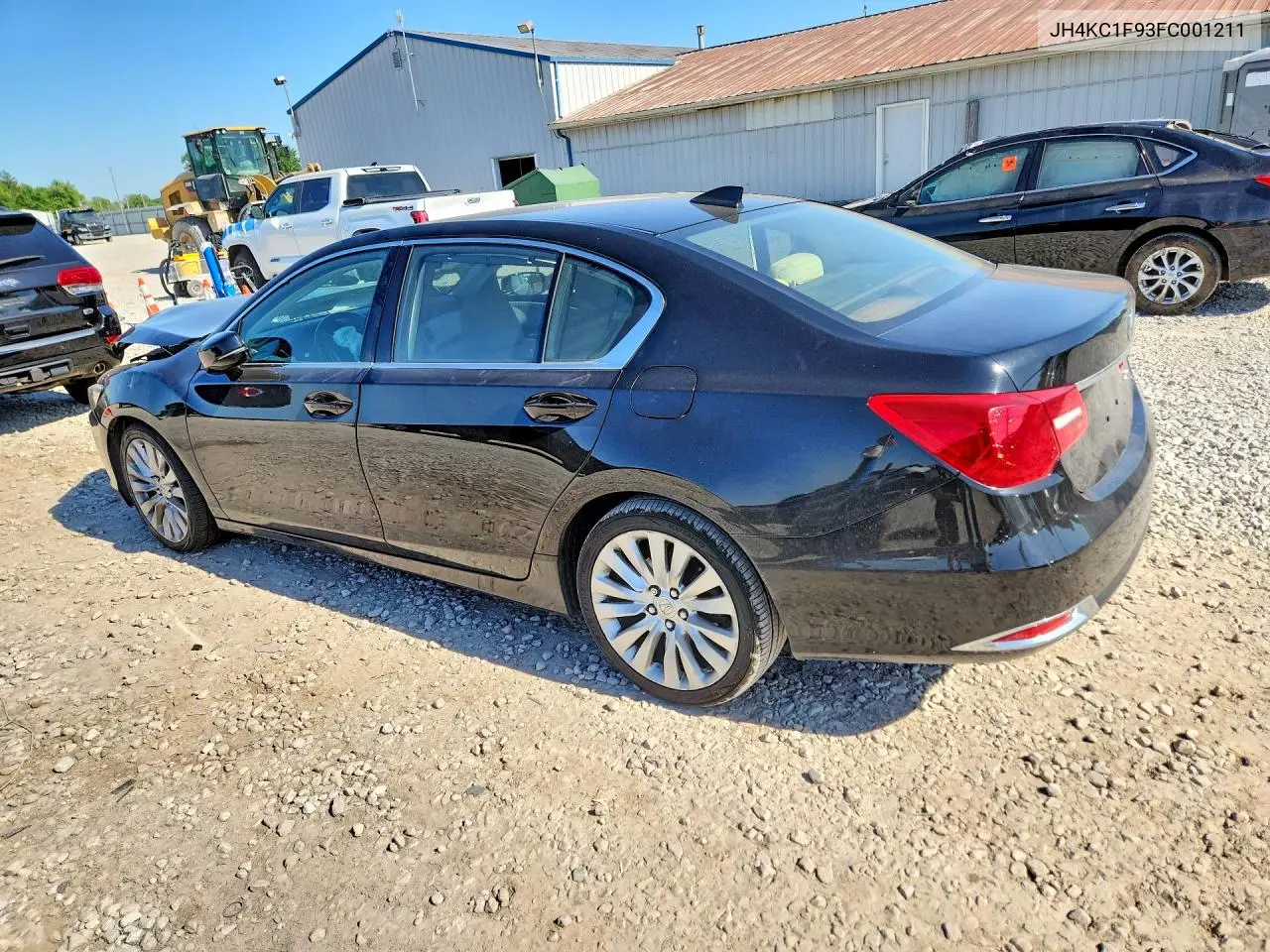 2015 Acura Rlx Advance VIN: JH4KC1F93FC001211 Lot: 56133106