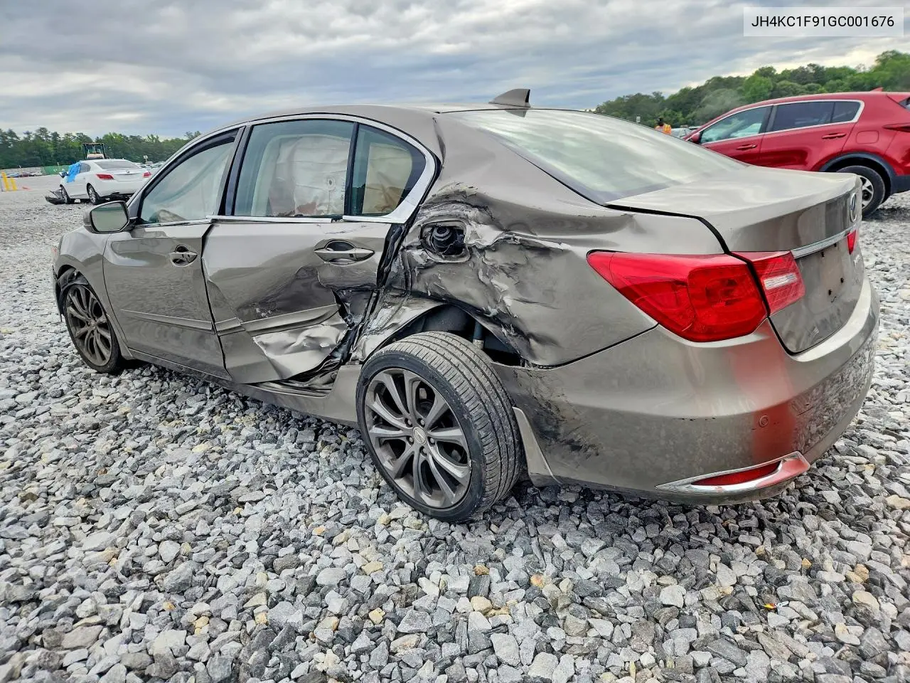 2016 Acura Rlx Advance VIN: JH4KC1F91GC001676 Lot: 53425906