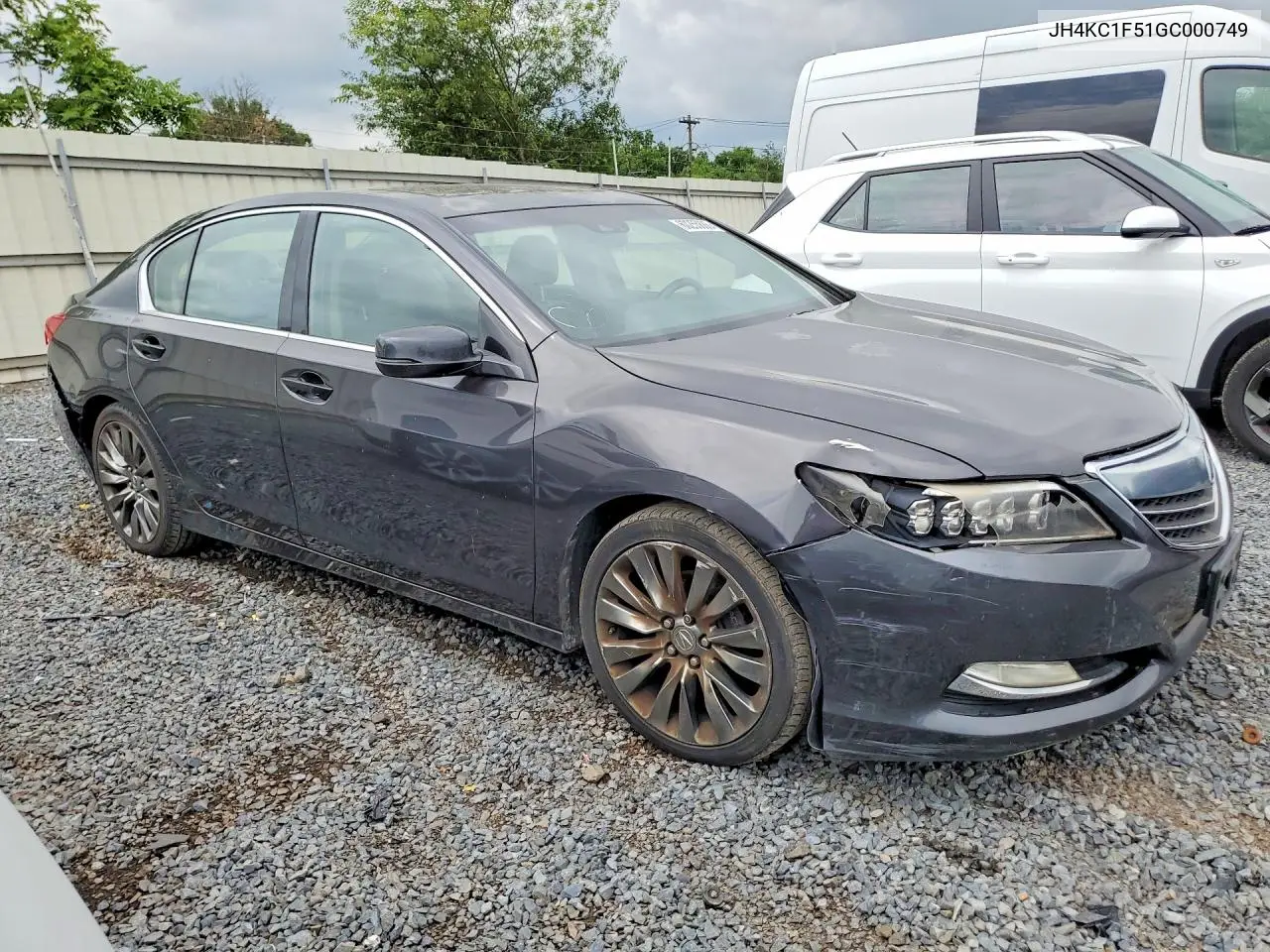 2016 Acura Rlx Tech VIN: JH4KC1F51GC000749 Lot: 60255886