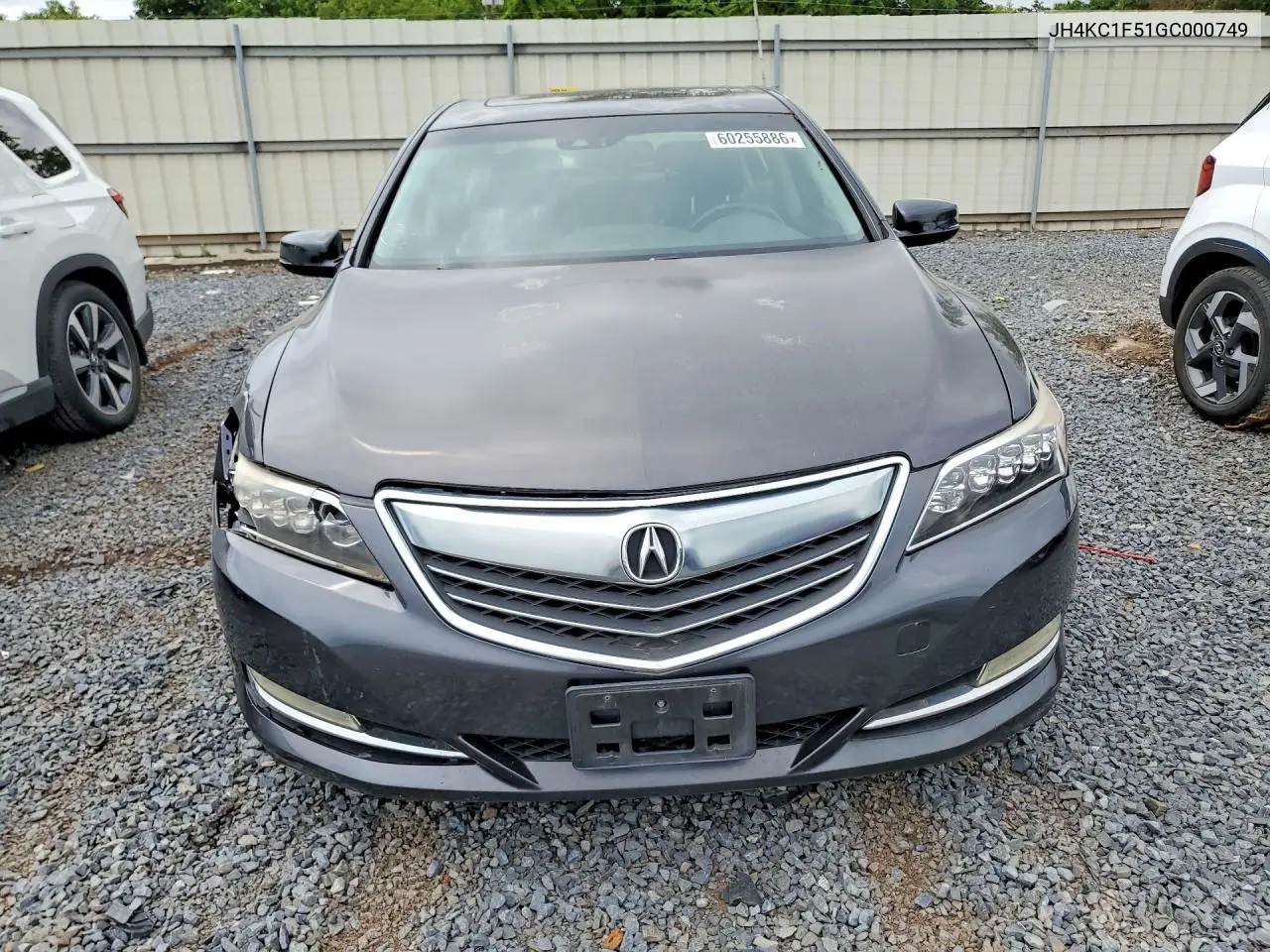 2016 Acura Rlx Tech VIN: JH4KC1F51GC000749 Lot: 60255886