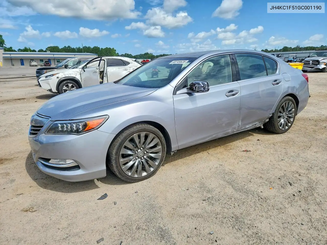 2016 Acura Rlx Tech VIN: JH4KC1F51GC001190 Lot: 60749626