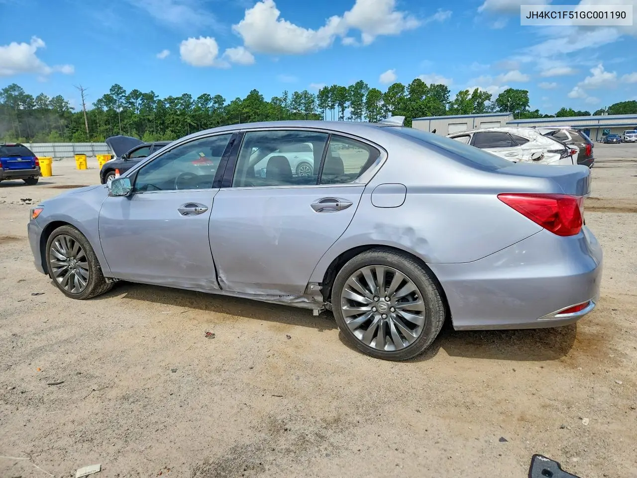 2016 Acura Rlx Tech VIN: JH4KC1F51GC001190 Lot: 60749626