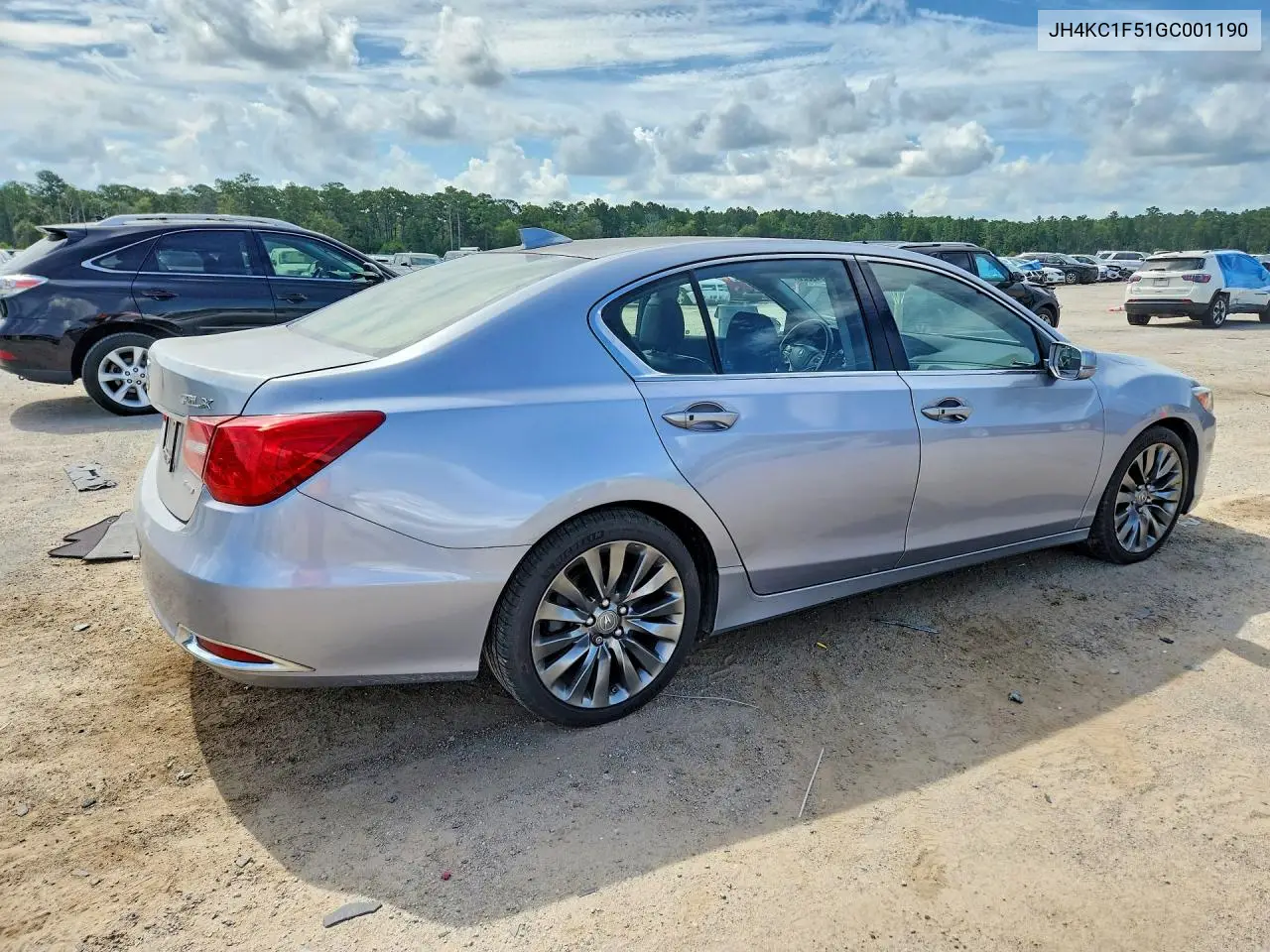 2016 Acura Rlx Tech VIN: JH4KC1F51GC001190 Lot: 60749626