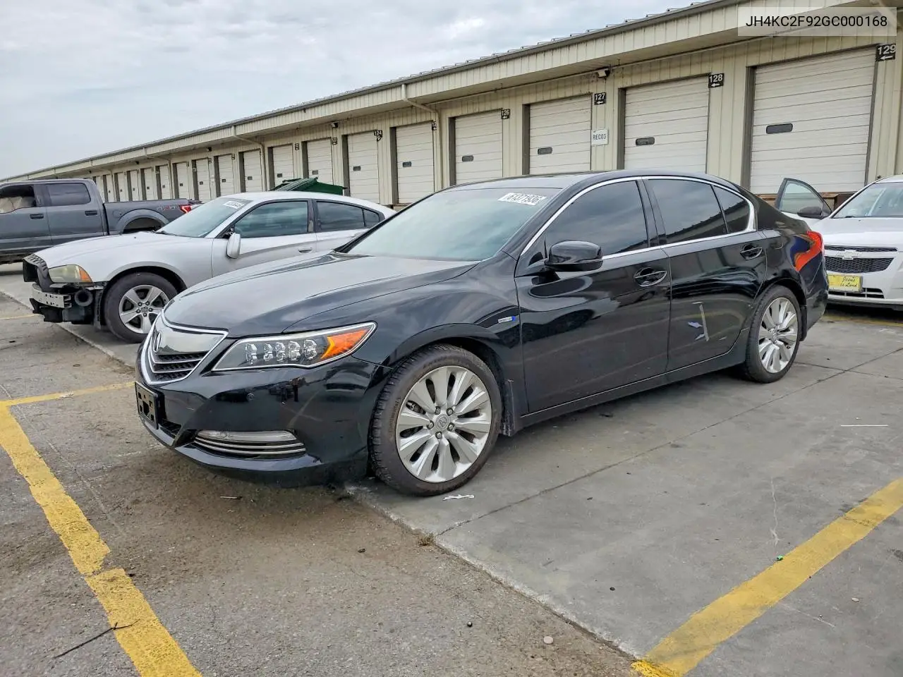 2016 Acura Rlx Sport Hybrid Advance VIN: JH4KC2F92GC000168 Lot: 61371936