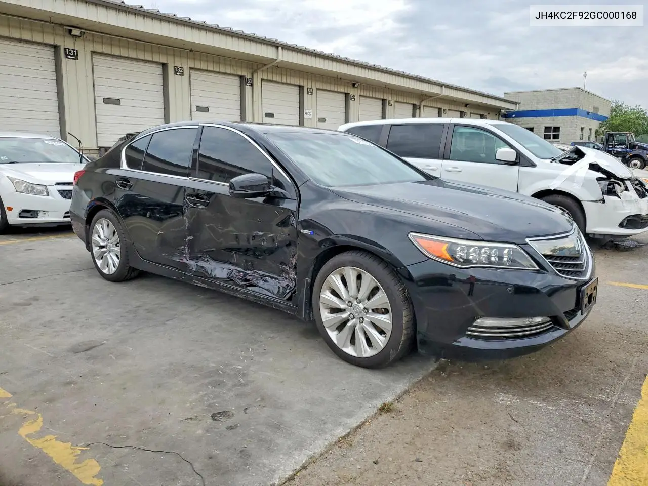 2016 Acura Rlx Sport Hybrid Advance VIN: JH4KC2F92GC000168 Lot: 61371936