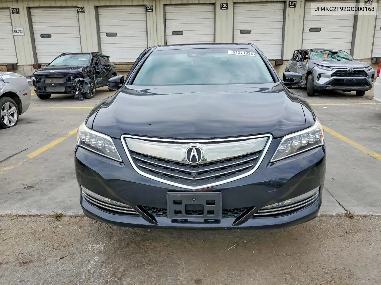2016 Acura Rlx Sport Hybrid Advance VIN: JH4KC2F92GC000168 Lot: 61371936