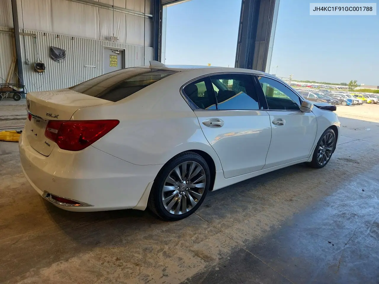2016 Acura Rlx Advance VIN: JH4KC1F91GC001788 Lot: 61407616