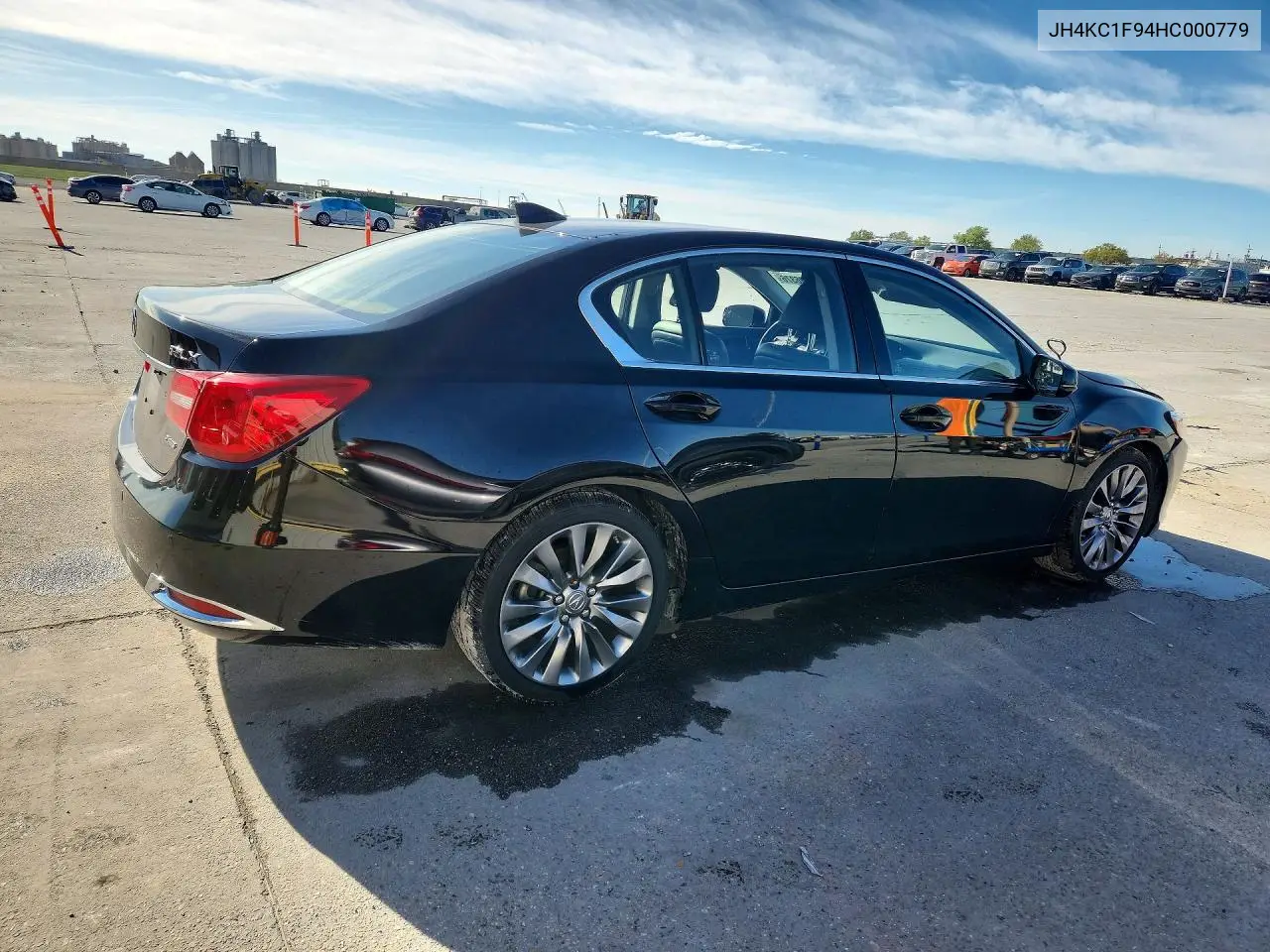 2017 Acura Rlx VIN: JH4KC1F94HC000779 Lot: 45536376