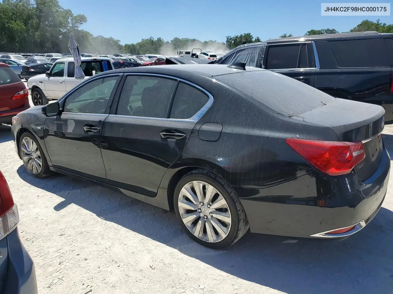 2017 Acura Rlx Sport Hybrid Advance VIN: JH4KC2F98HC000175 Lot: 49423796