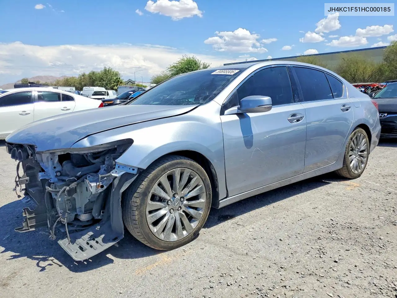2017 Acura Rlx Tech VIN: JH4KC1F51HC000185 Lot: 59695506