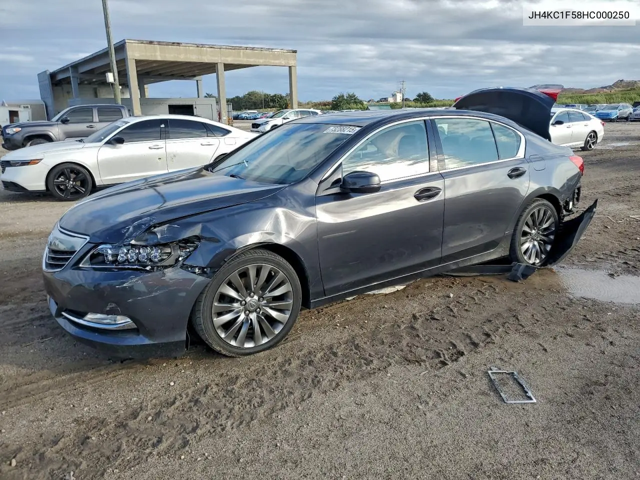 2017 Acura Rlx Tech VIN: JH4KC1F58HC000250 Lot: 73288215