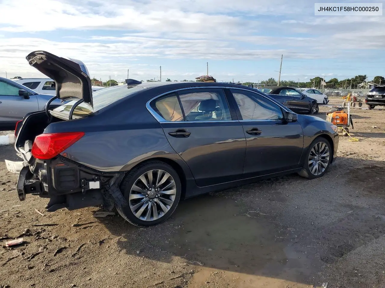 2017 Acura Rlx Tech VIN: JH4KC1F58HC000250 Lot: 73288215