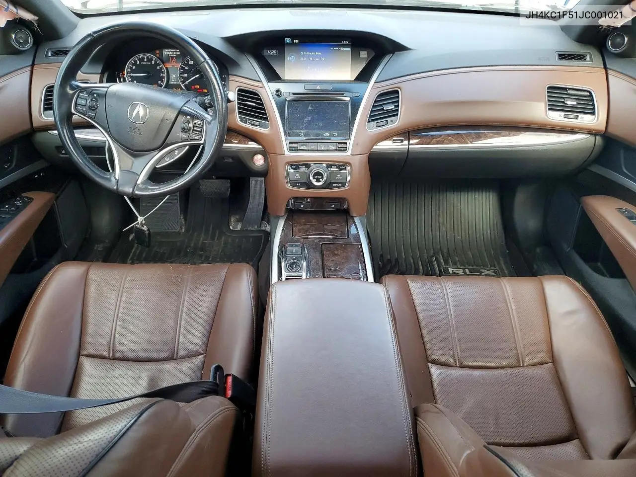 2018 Acura Rlx Tech VIN: JH4KC1F51JC001021 Lot: 53048236