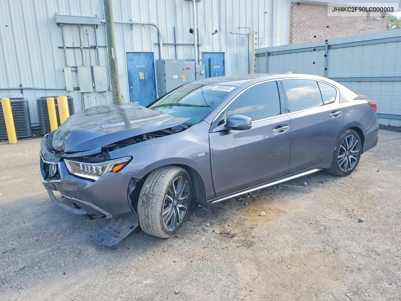 2020 Acura Rlx Sport Hybrid Advance VIN: JH4KC2F90LC000003 Lot: 59995956