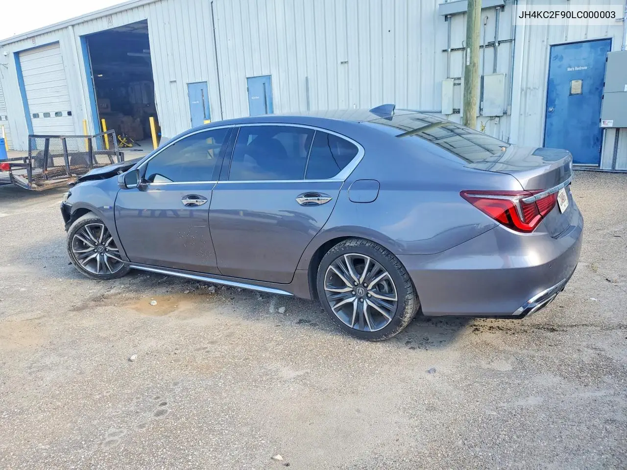 2020 Acura Rlx Sport Hybrid Advance VIN: JH4KC2F90LC000003 Lot: 59995956
