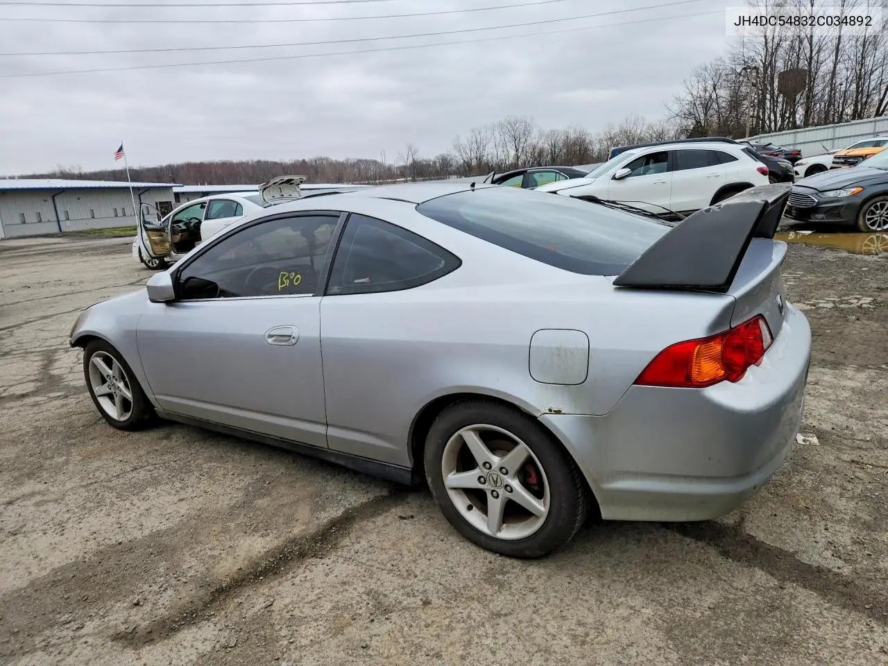 2002 Acura Rsx VIN: JH4DC54832C034892 Lot: 46119206