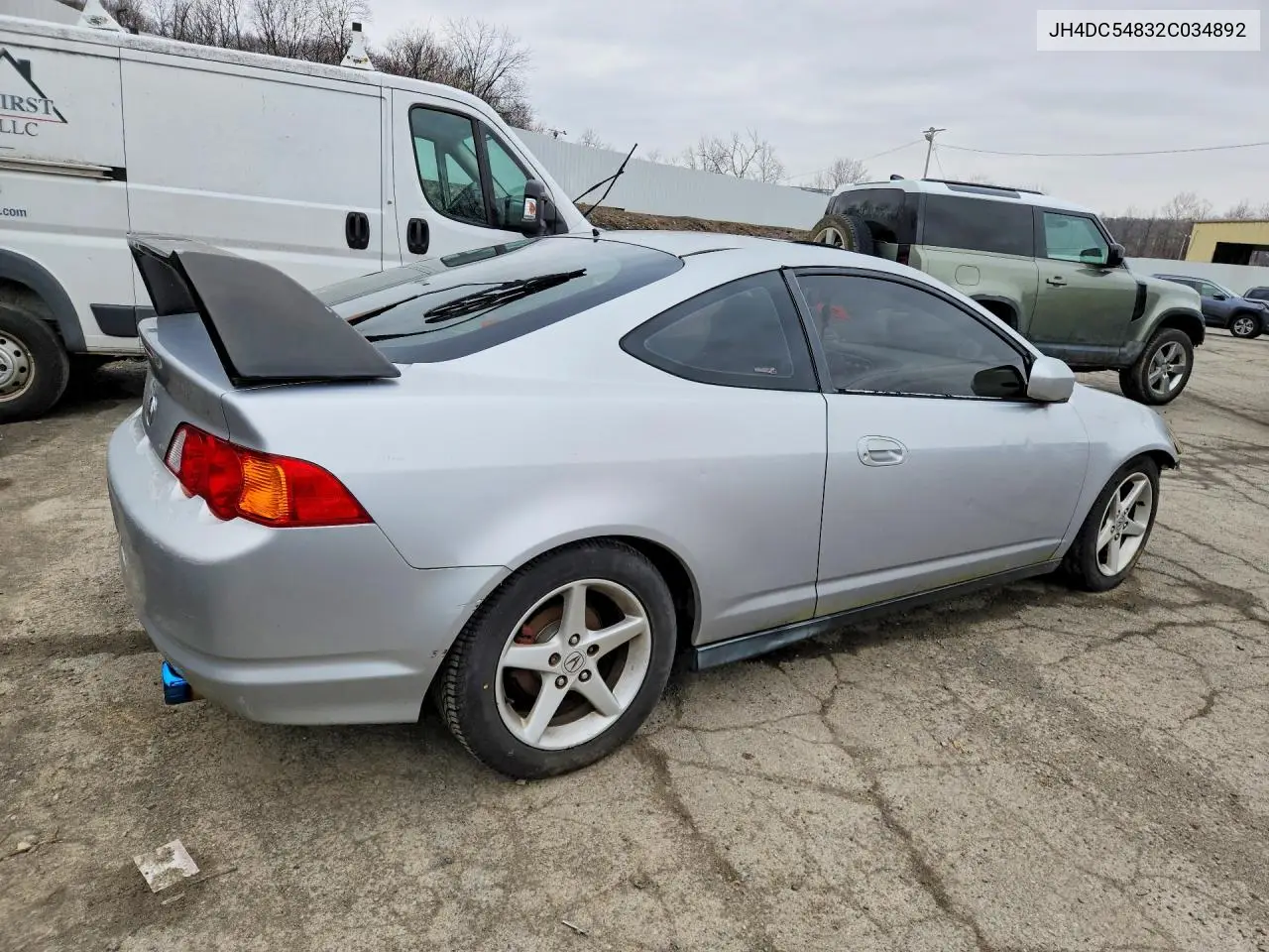 2002 Acura Rsx VIN: JH4DC54832C034892 Lot: 46119206