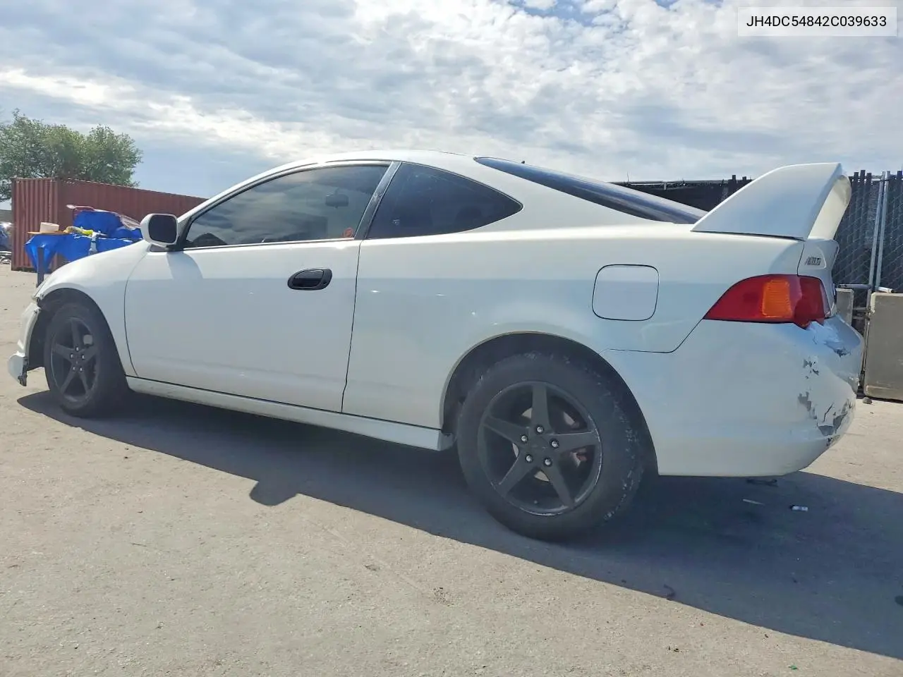 2002 Acura Rsx VIN: JH4DC54842C039633 Lot: 49646496