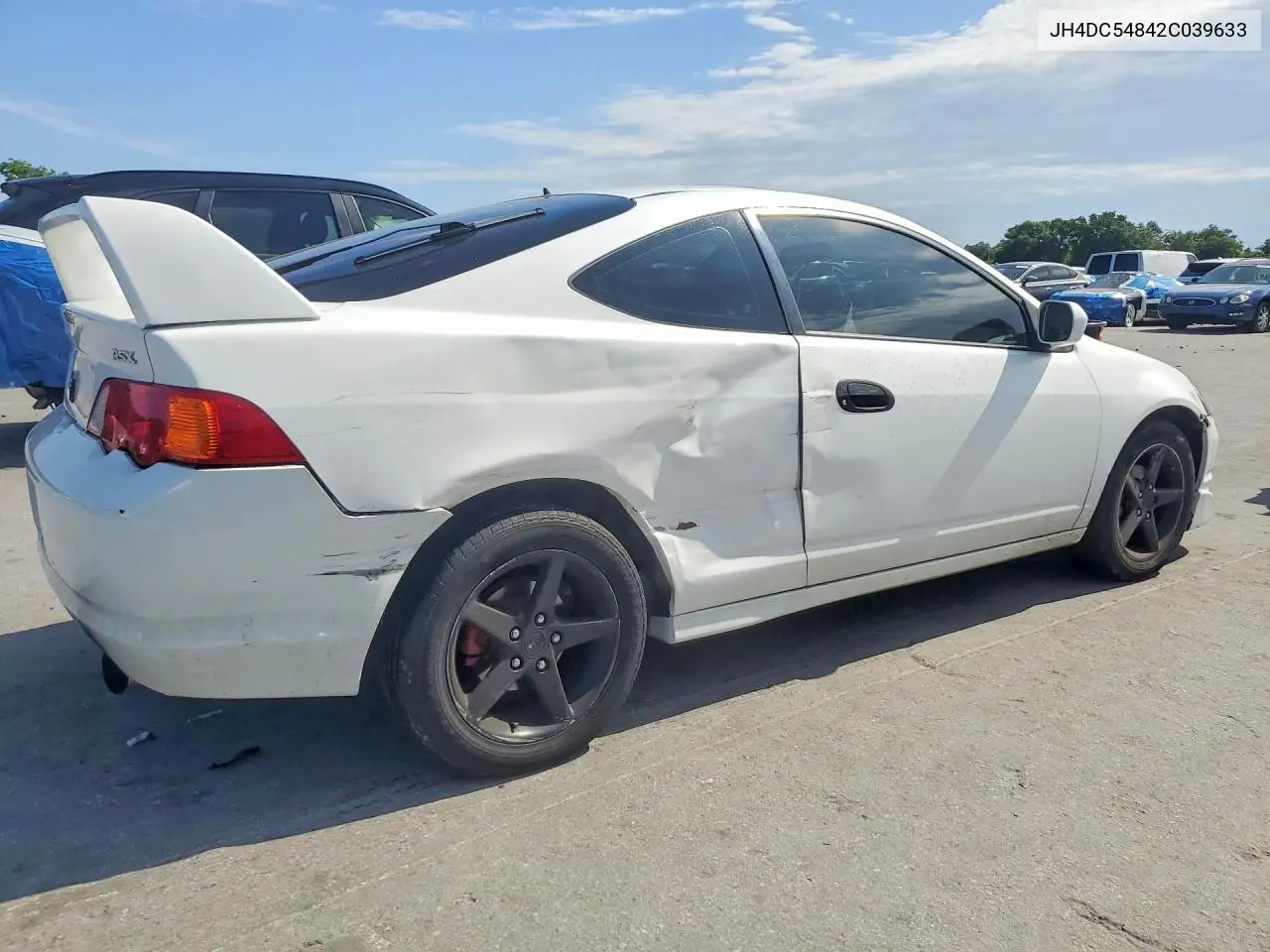 2002 Acura Rsx VIN: JH4DC54842C039633 Lot: 49646496
