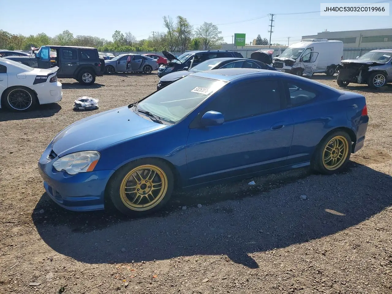 2002 Acura Rsx Type-S VIN: JH4DC53032C019966 Lot: 53252076