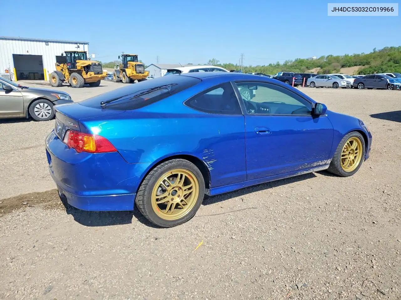 2002 Acura Rsx Type-S VIN: JH4DC53032C019966 Lot: 53252076