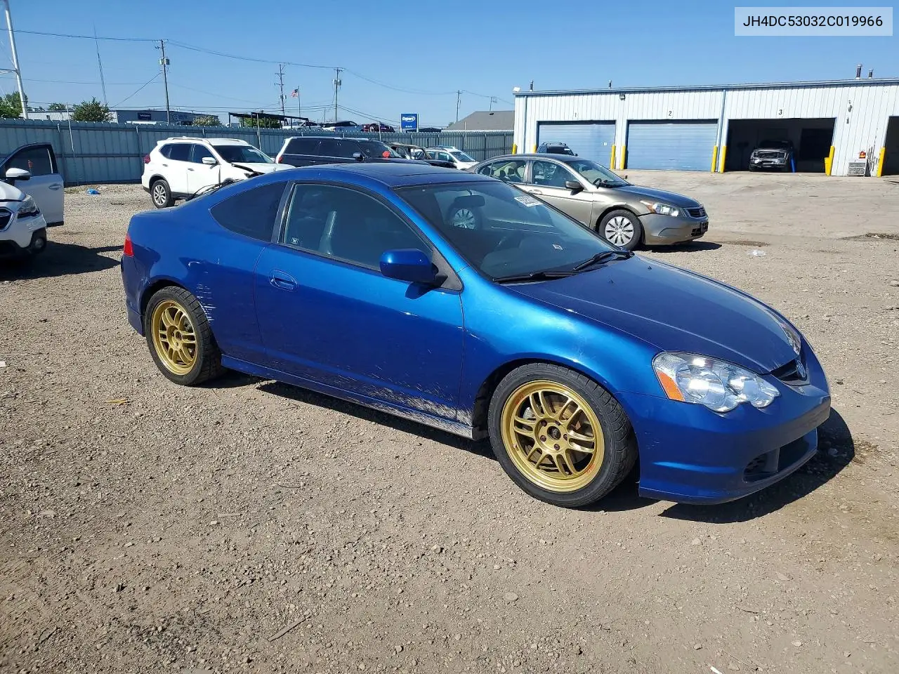 2002 Acura Rsx Type-S VIN: JH4DC53032C019966 Lot: 53252076