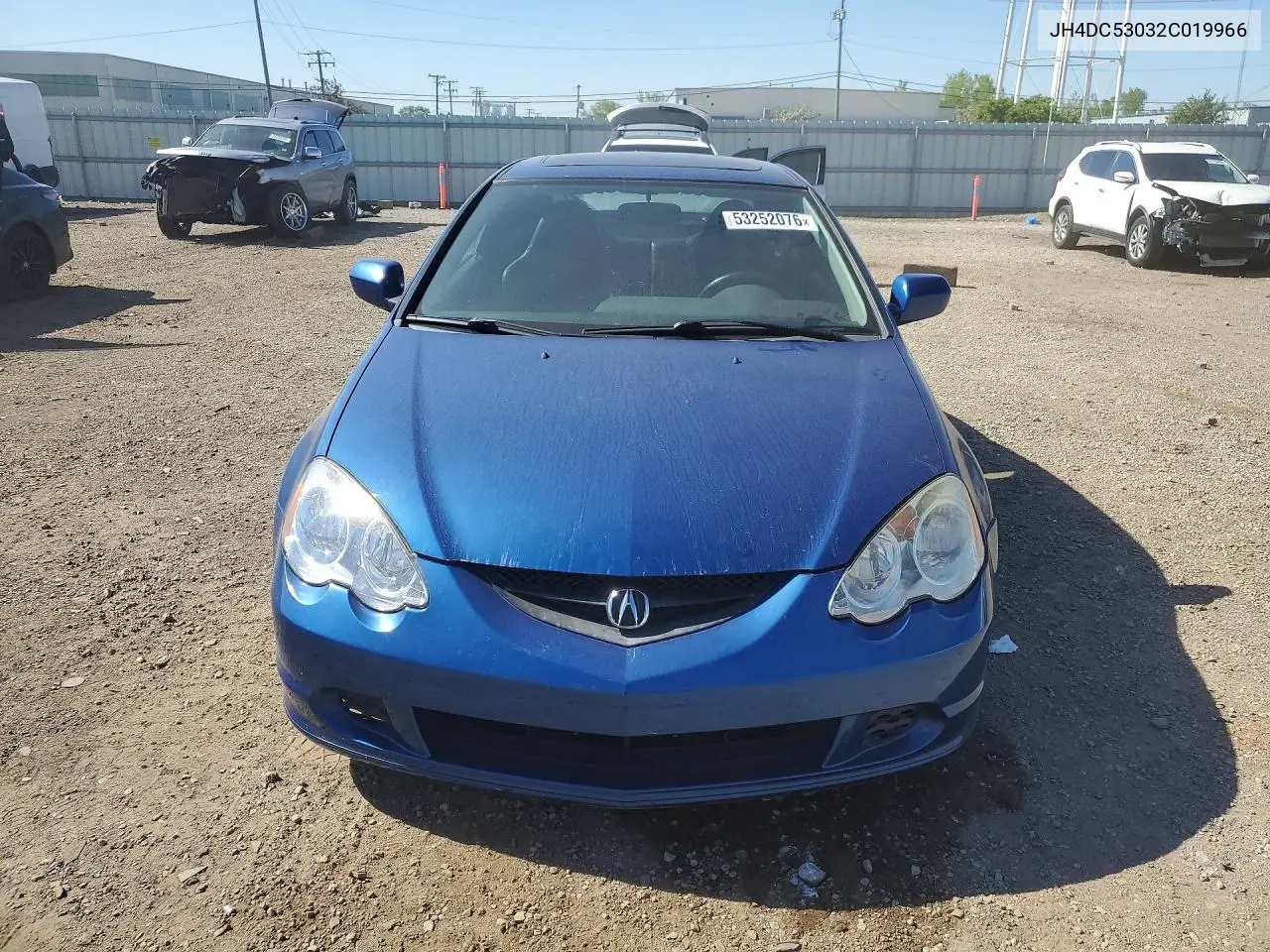 2002 Acura Rsx Type-S VIN: JH4DC53032C019966 Lot: 53252076