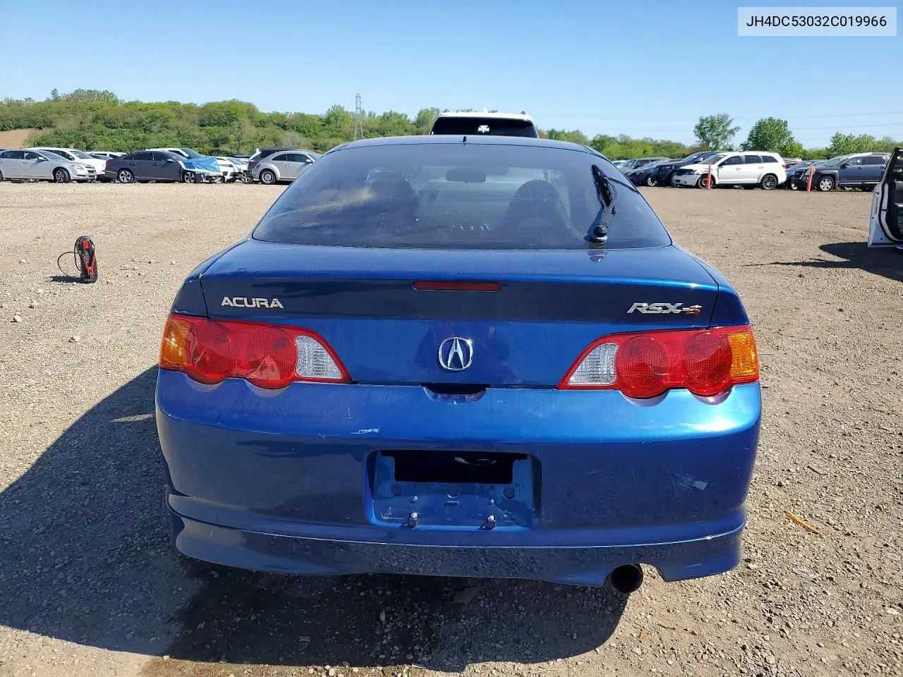 2002 Acura Rsx Type-S VIN: JH4DC53032C019966 Lot: 53252076