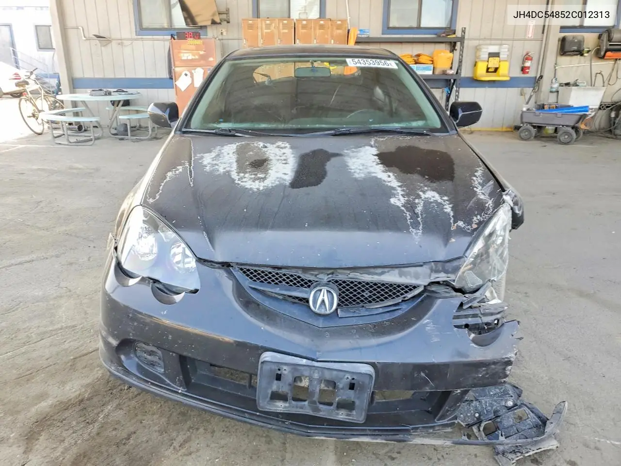 2002 Acura Rsx VIN: JH4DC54852C012313 Lot: 54353956