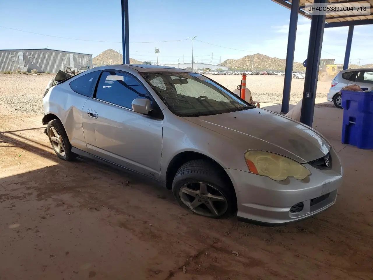 2002 Acura Rsx VIN: JH4DC53892C041718 Lot: 54545266