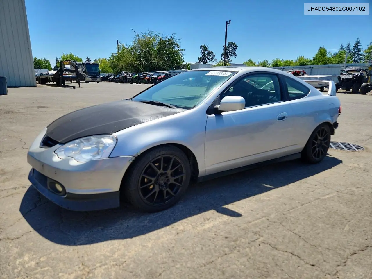 2002 Acura Rsx VIN: JH4DC54802C007102 Lot: 57733316