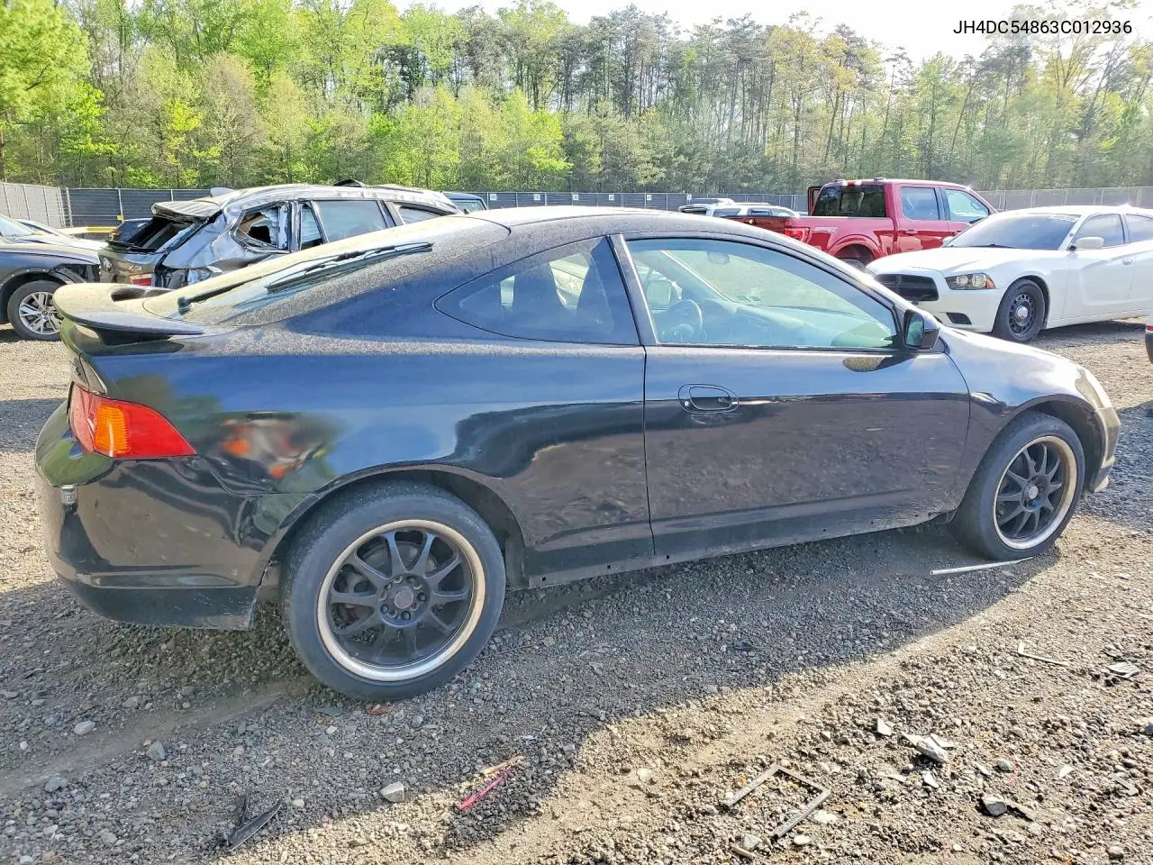 2003 Acura Rsx VIN: JH4DC54863C012936 Lot: 49515036