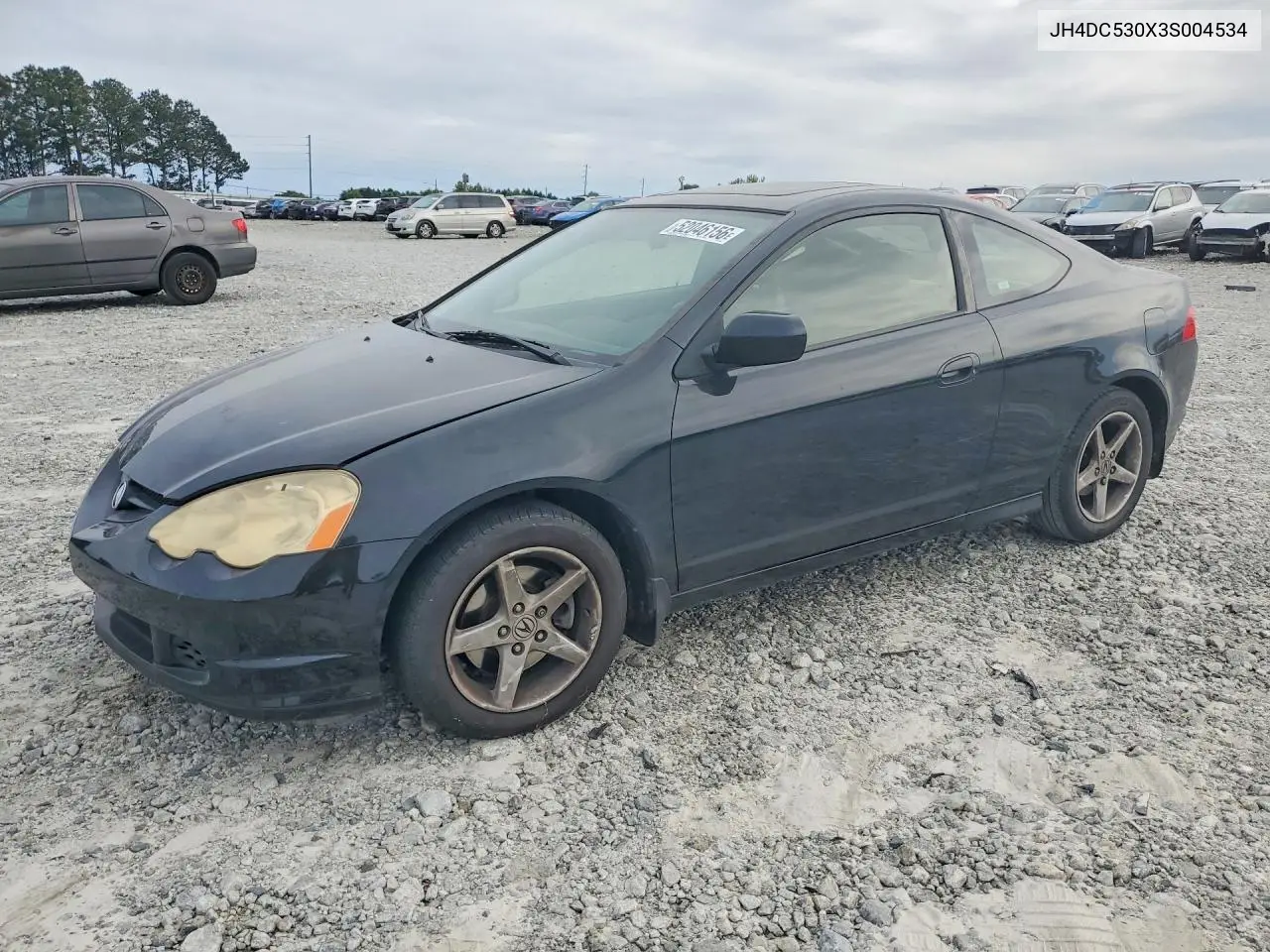 2003 Acura Rsx Type-S VIN: JH4DC530X3S004534 Lot: 52046156