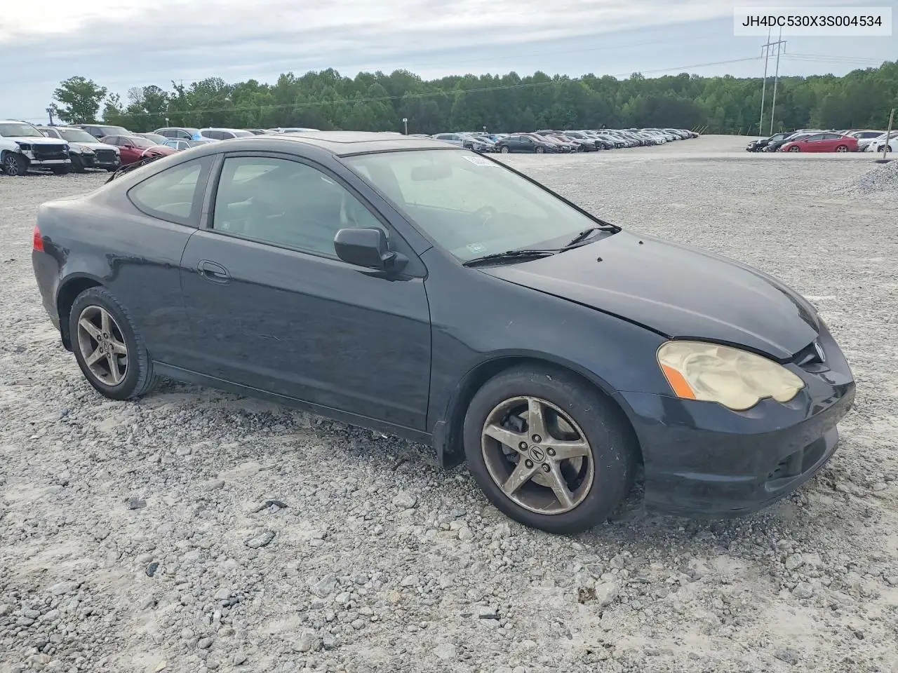 2003 Acura Rsx Type-S VIN: JH4DC530X3S004534 Lot: 52046156