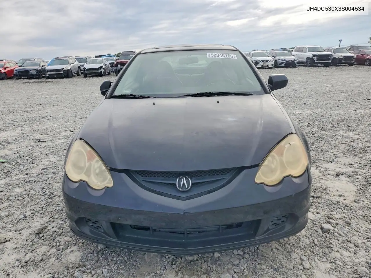 2003 Acura Rsx Type-S VIN: JH4DC530X3S004534 Lot: 52046156