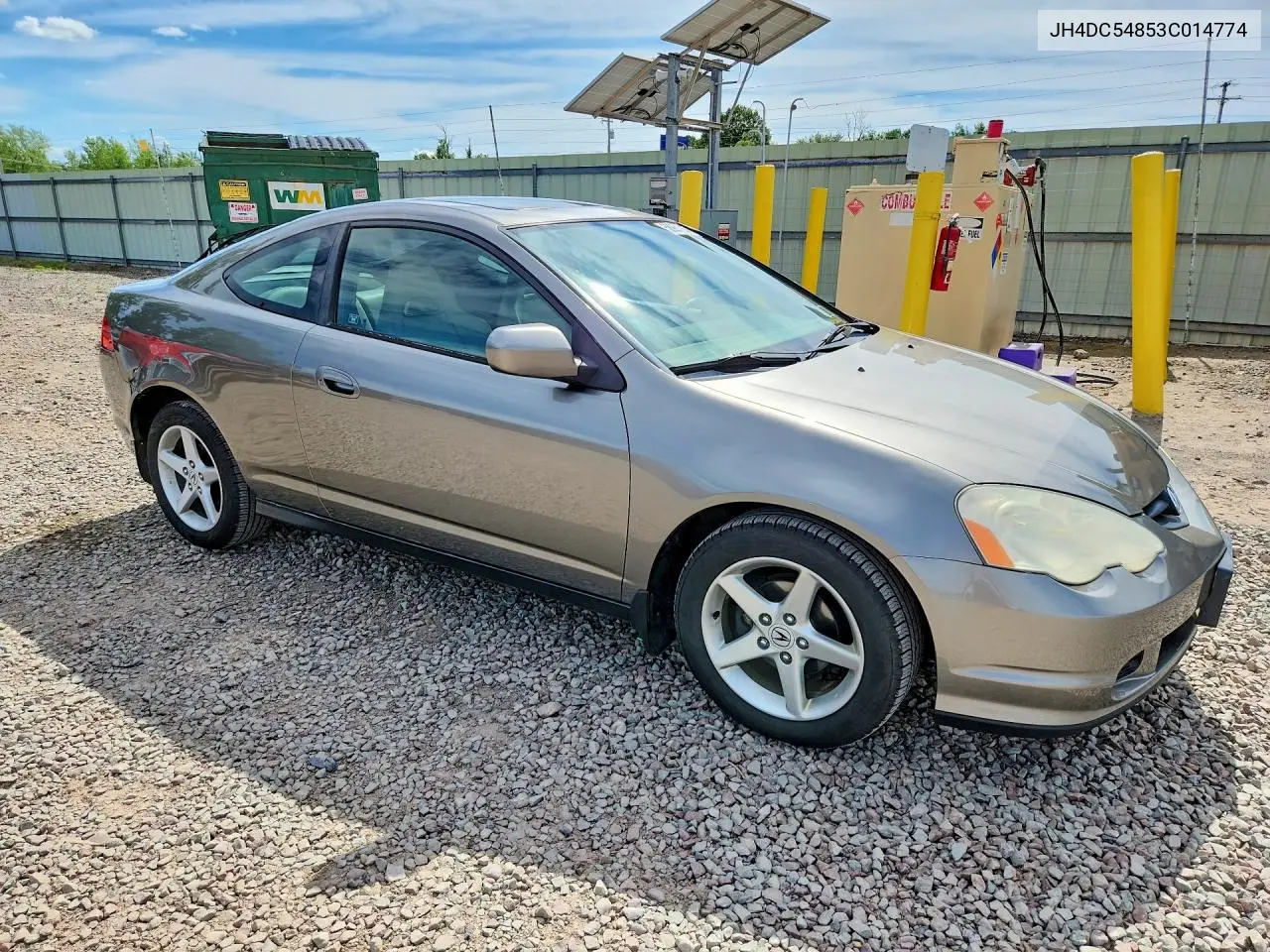 2003 Acura Rsx VIN: JH4DC54853C014774 Lot: 58961236