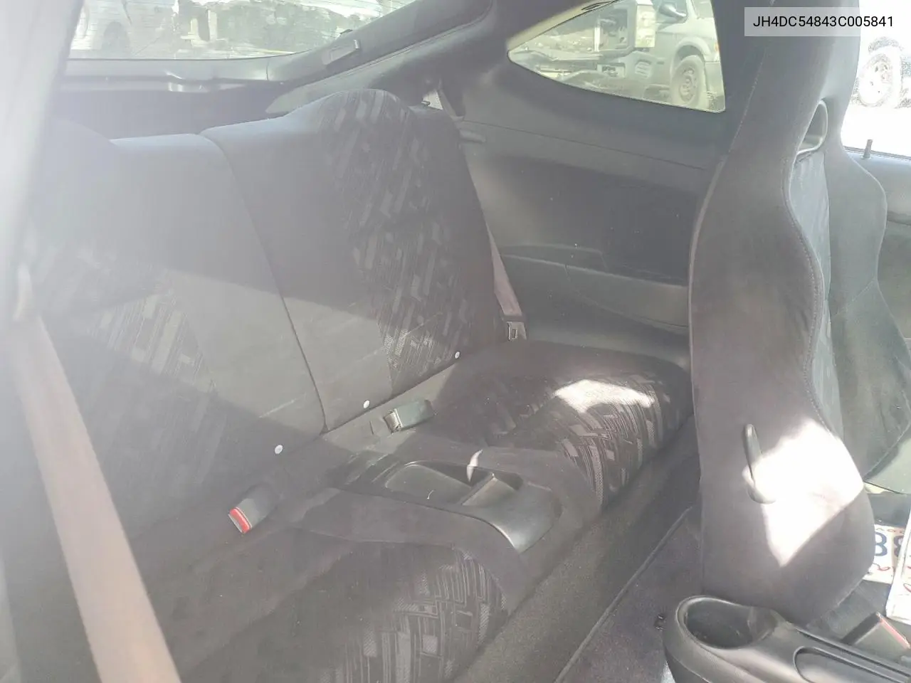 2003 Acura Rsx VIN: JH4DC54843C005841 Lot: 59994476