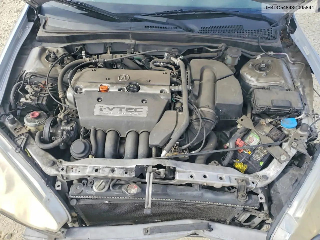2003 Acura Rsx VIN: JH4DC54843C005841 Lot: 59994476