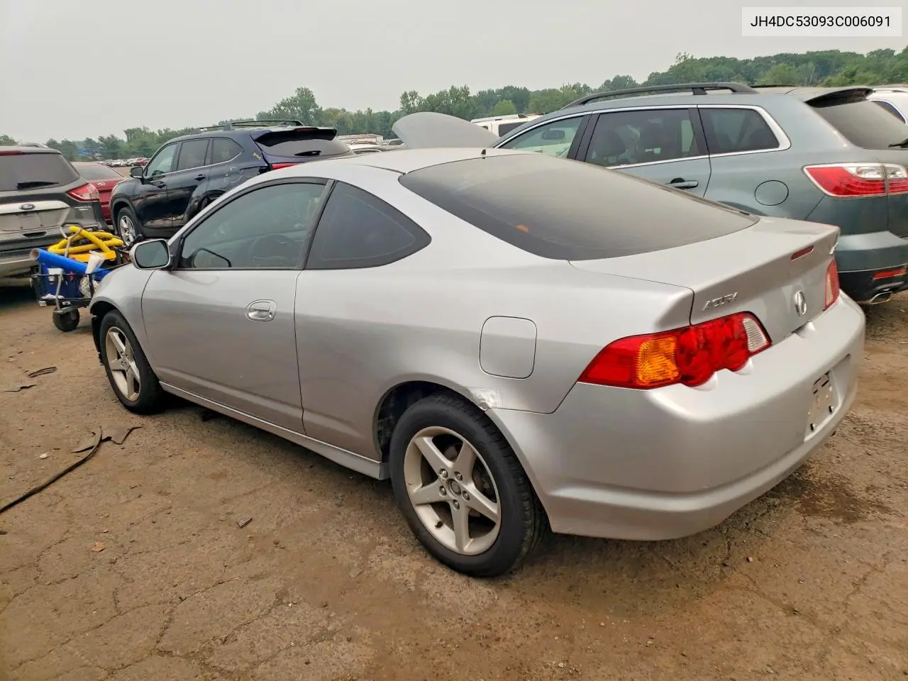 2003 Acura Rsx Type-S VIN: JH4DC53093C006091 Lot: 61228976