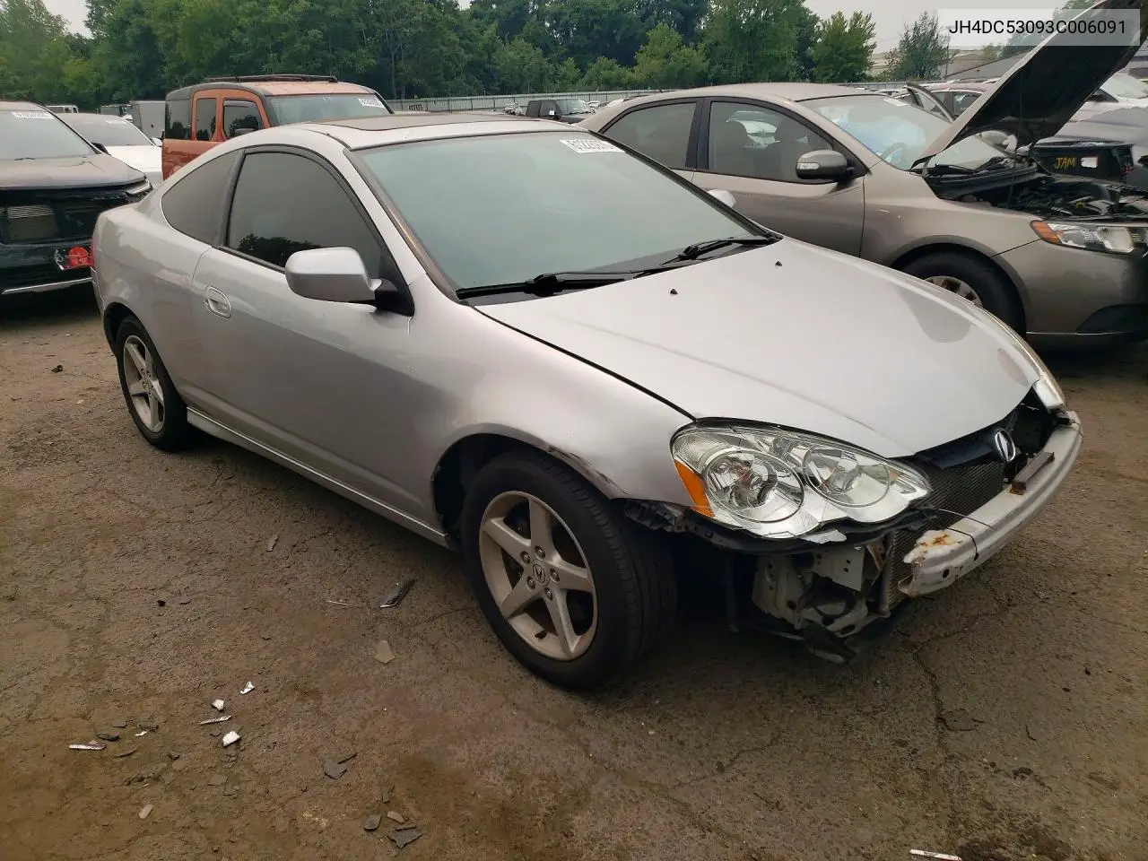 2003 Acura Rsx Type-S VIN: JH4DC53093C006091 Lot: 61228976