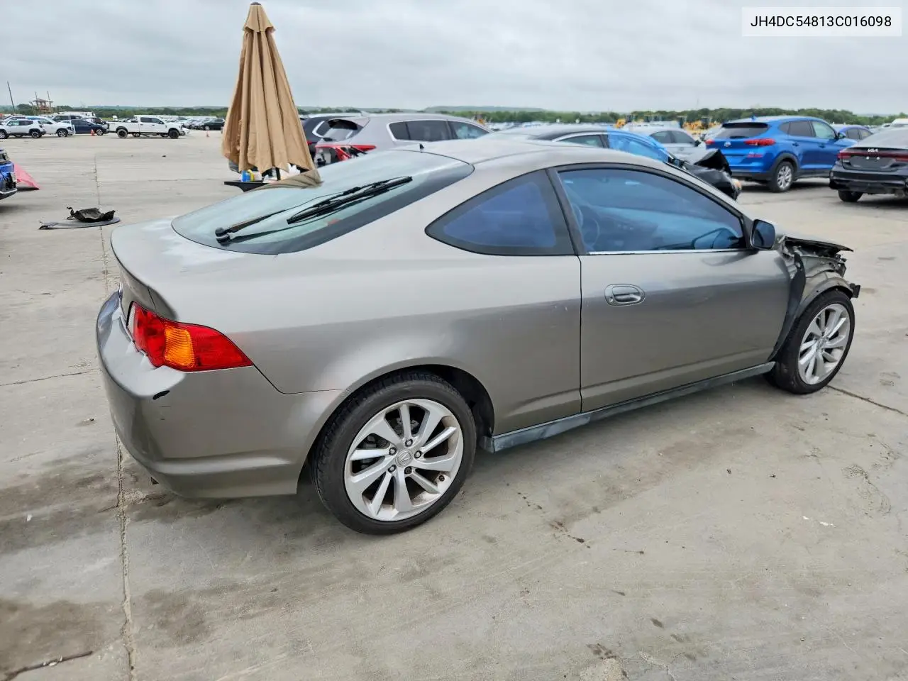 2003 Acura Rsx VIN: JH4DC54813C016098 Lot: 61576766