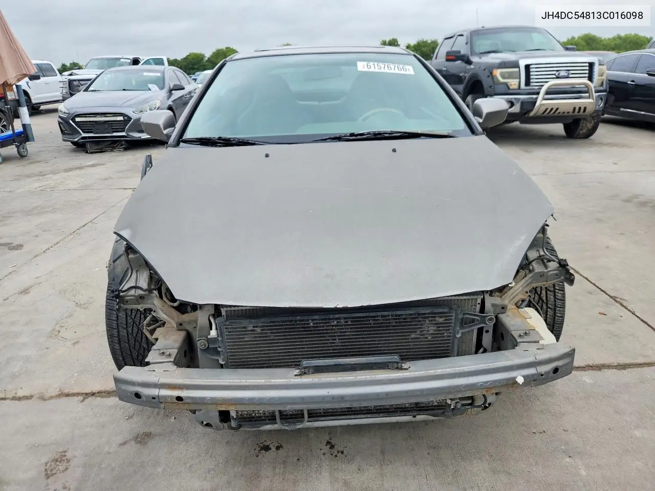 2003 Acura Rsx VIN: JH4DC54813C016098 Lot: 61576766