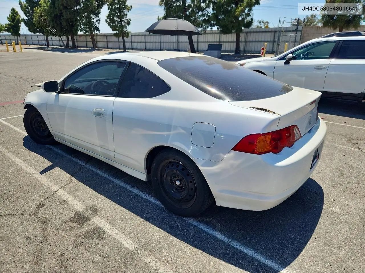 2004 Acura Rsx Type-S VIN: JH4DC53034S016641 Lot: 61441506