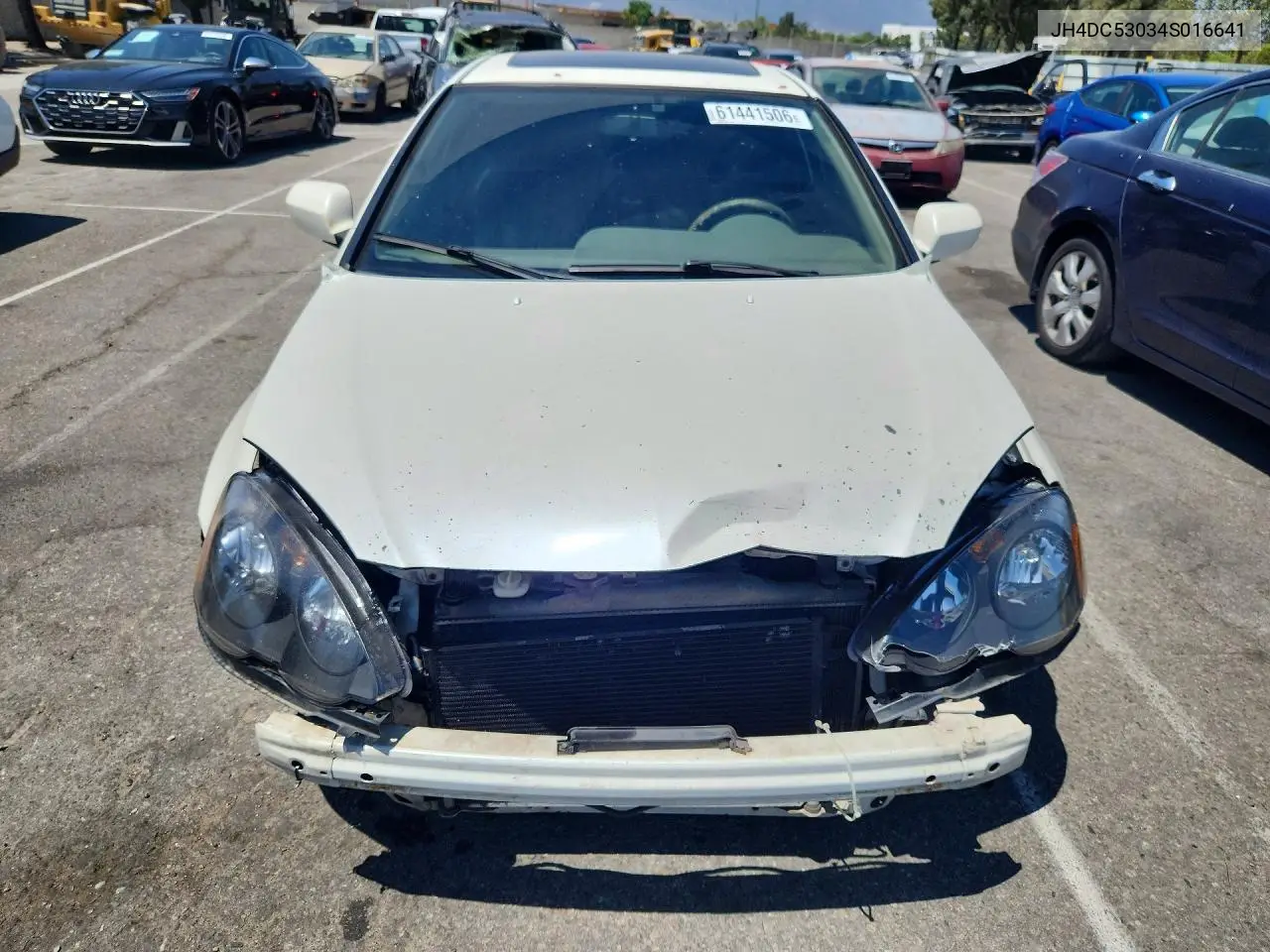 2004 Acura Rsx Type-S VIN: JH4DC53034S016641 Lot: 61441506