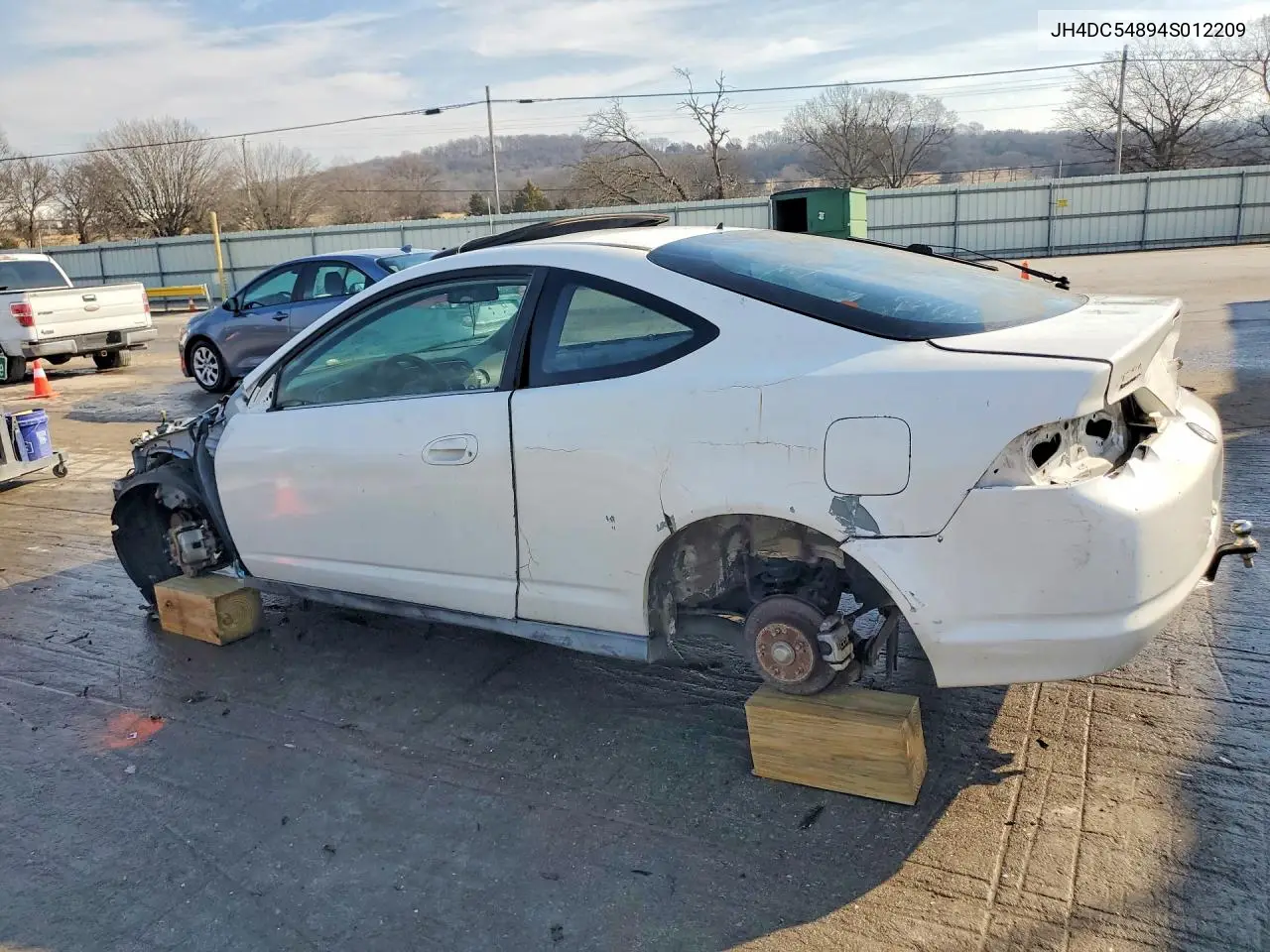 2004 Acura Rsx VIN: JH4DC54894S012209 Lot: 76549935