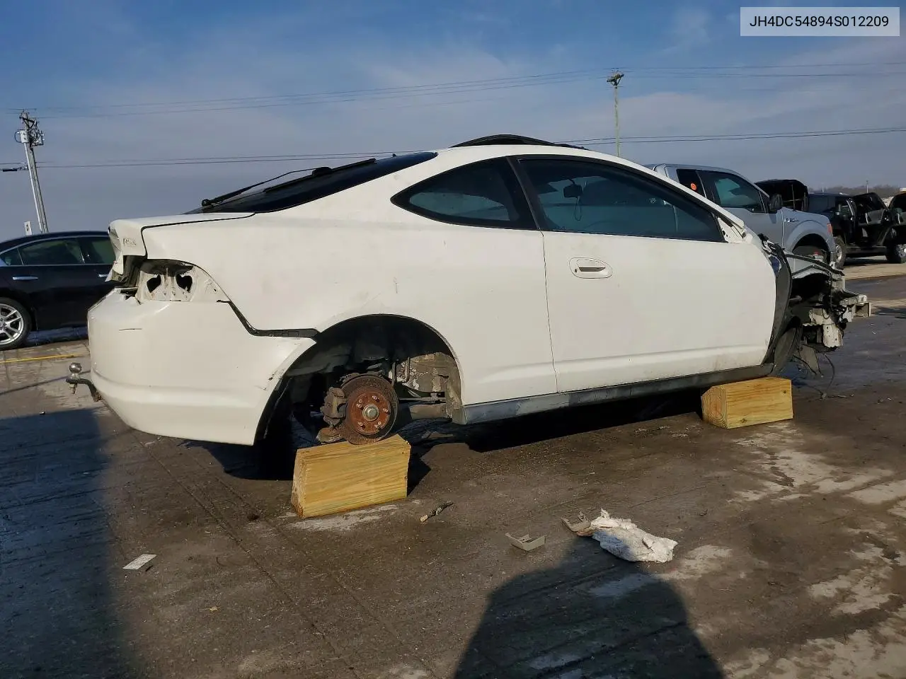 2004 Acura Rsx VIN: JH4DC54894S012209 Lot: 76549935