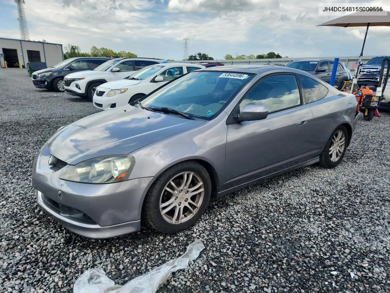 2005 Acura Rsx VIN: JH4DC54815S000556 Lot: 53644596