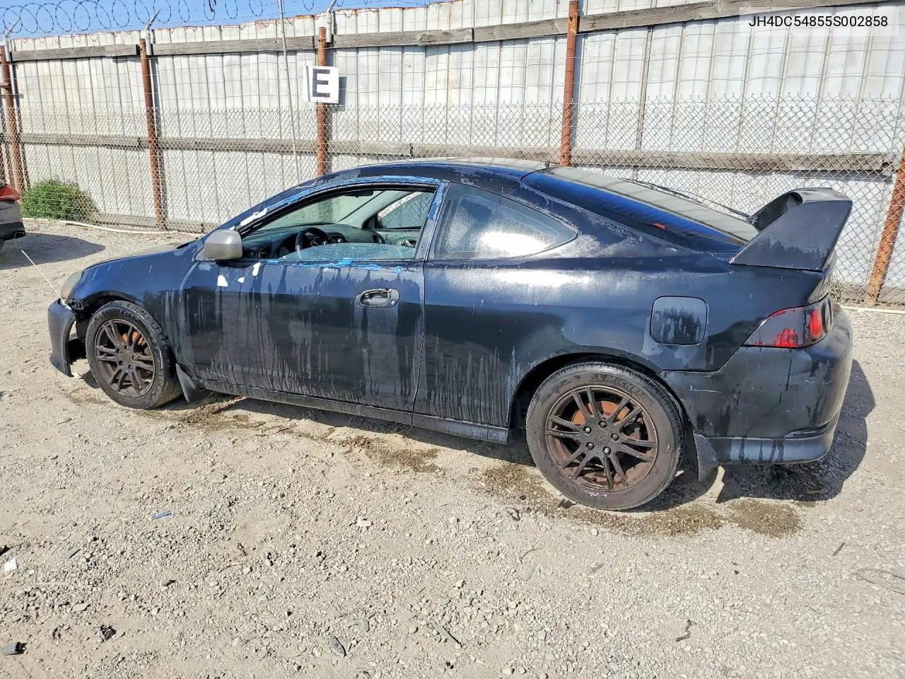 2005 Acura Rsx VIN: JH4DC54855S002858 Lot: 55434436