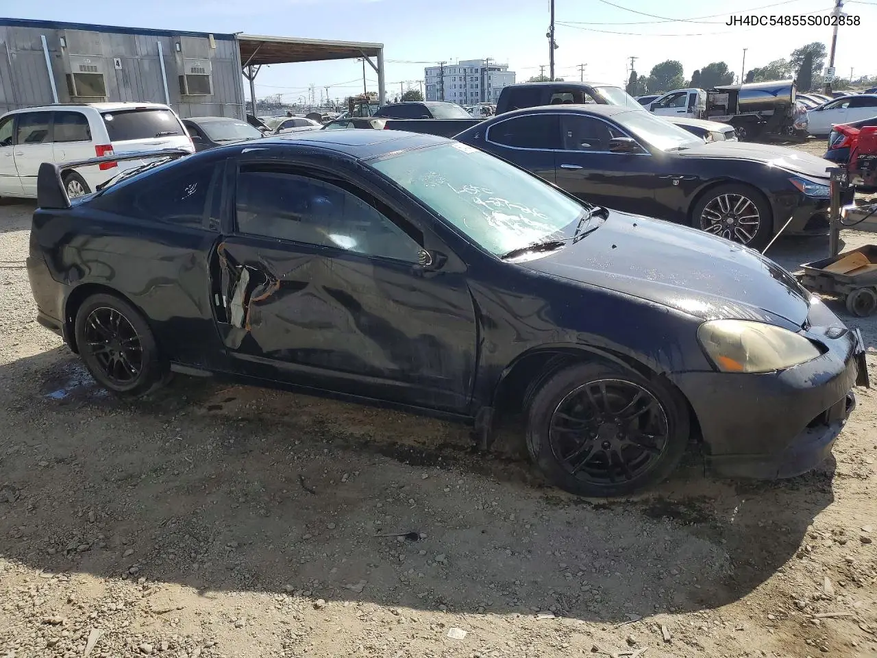 2005 Acura Rsx VIN: JH4DC54855S002858 Lot: 55434436