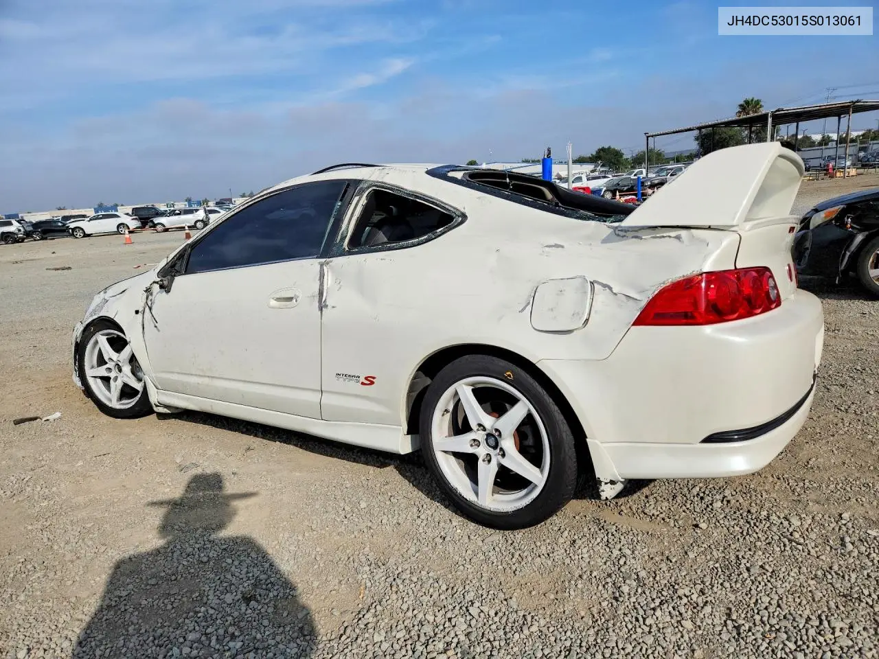 2005 Acura Rsx Type-S VIN: JH4DC53015S013061 Lot: 56192926